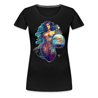 Thumbnail for Women’s Mythical Aquarius Premium T-Shirt - black