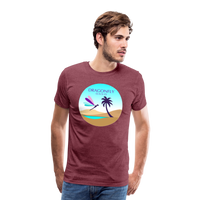 Thumbnail for Men's Dragonfly Oasis v.2 Premium T-Shirt - heather burgundy