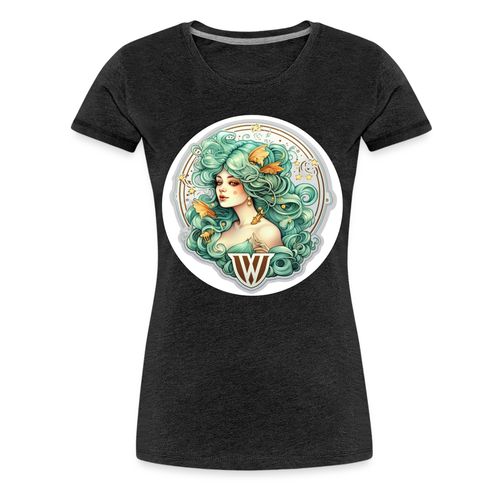 Women’s Symbol Virgo Premium T-Shirt - charcoal grey