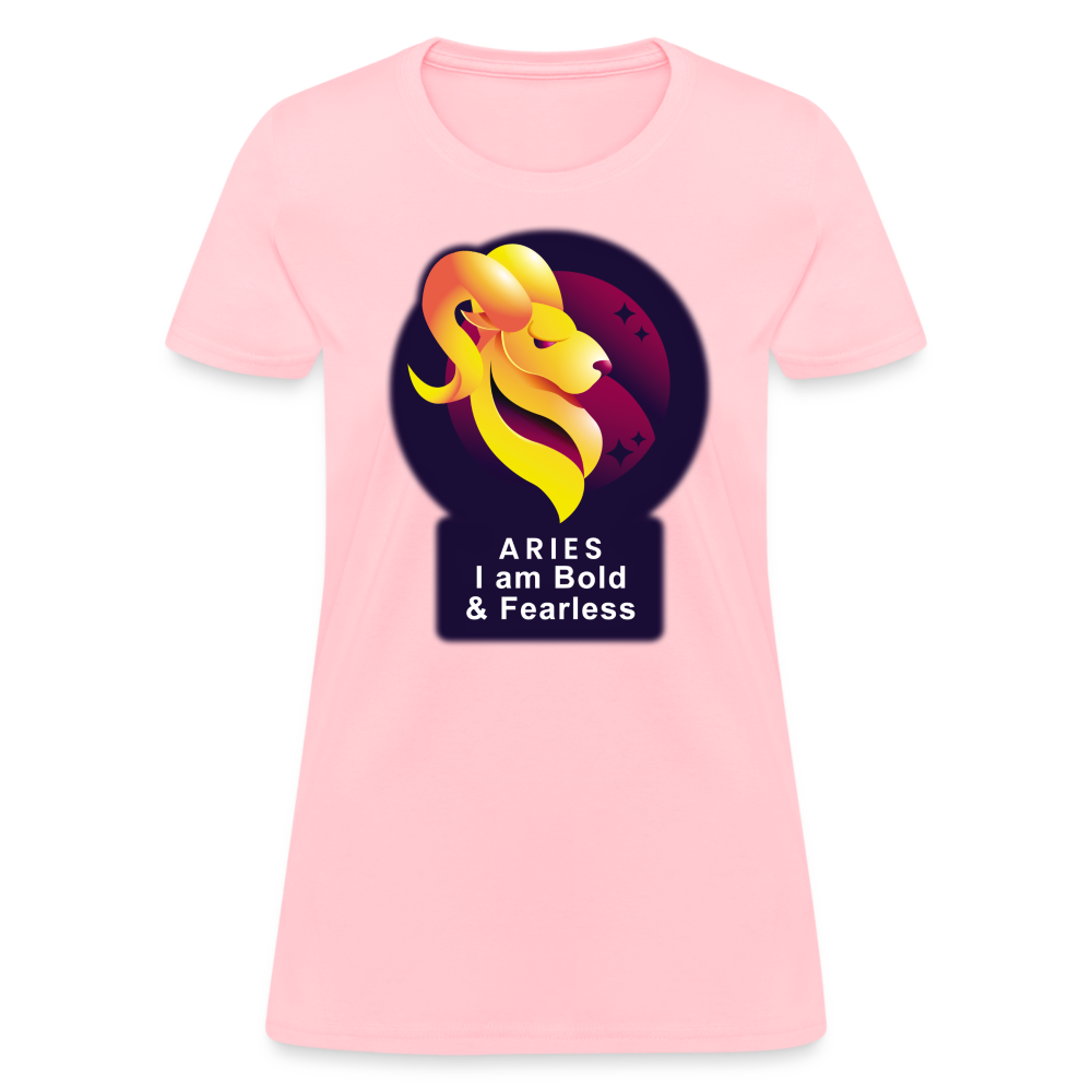 Women's Glow Aries T-Shirt - pink