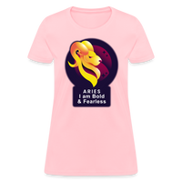 Thumbnail for Women's Glow Aries T-Shirt - pink