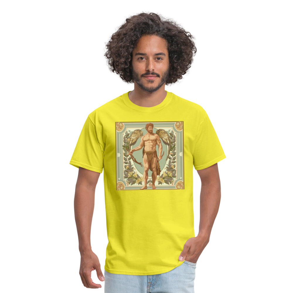 Men's Mythical Virgo Classic T-Shirt - yellow