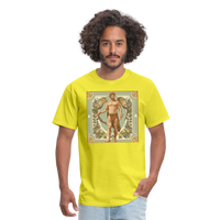 Thumbnail for Men's Mythical Virgo Classic T-Shirt - yellow