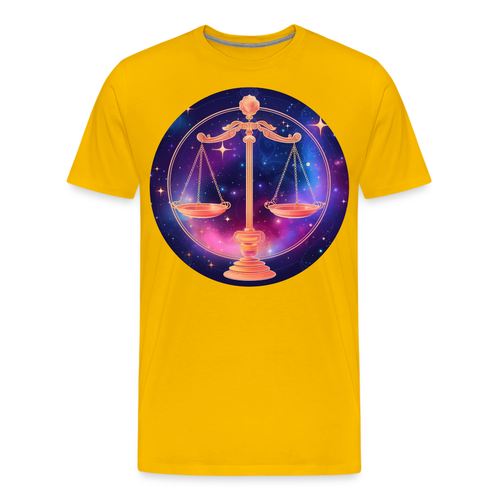 Men's Magic Libra Premium T-Shirt - sun yellow