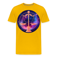 Thumbnail for Men's Magic Libra Premium T-Shirt - sun yellow