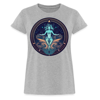 Thumbnail for Women's Mystic Aquarius Relaxed Fit T-Shirt - heather gray