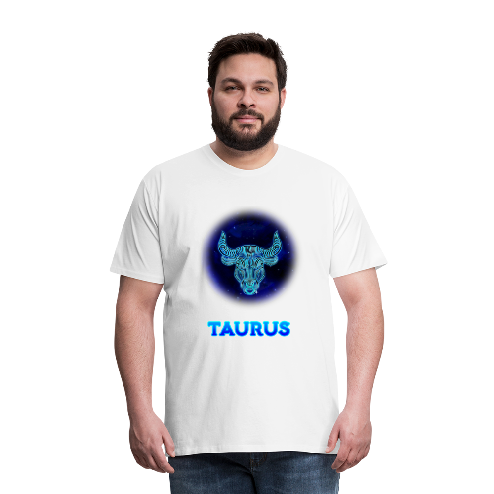 Men's Taurus Premium T-Shirt - white