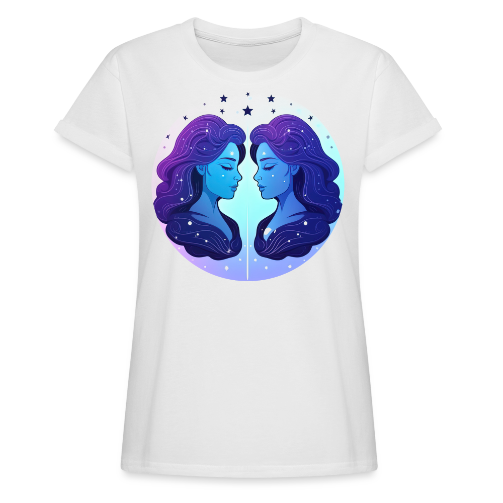 Women's Magic Gemini Relaxed Fit T-Shirt - white