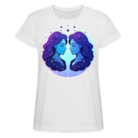 Thumbnail for Women's Magic Gemini Relaxed Fit T-Shirt - white