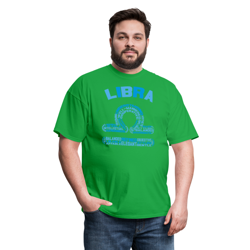 Men's Power Words Libra Classic T-Shirt - bright green