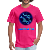 Thumbnail for Men's Stellar Sagittarius Classic T-Shirt - fuchsia