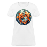 Thumbnail for Women's Symbol Pisces T-Shirt - white