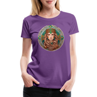 Thumbnail for Women’s Mythical Virgo Premium T-Shirt - purple