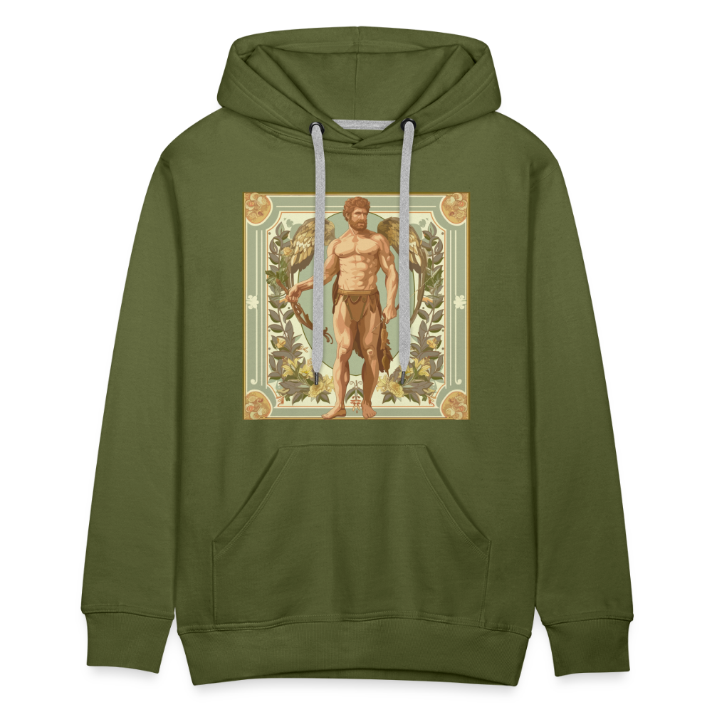 Men’s Mythical Virgo Premium Hoodie - olive green