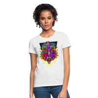 Thumbnail for Women's Cosmic Aries Design T-Shirt - white