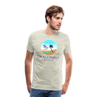 Thumbnail for Men's Dragonfly Oasis V.1 Premium T-Shirt - heather oatmeal