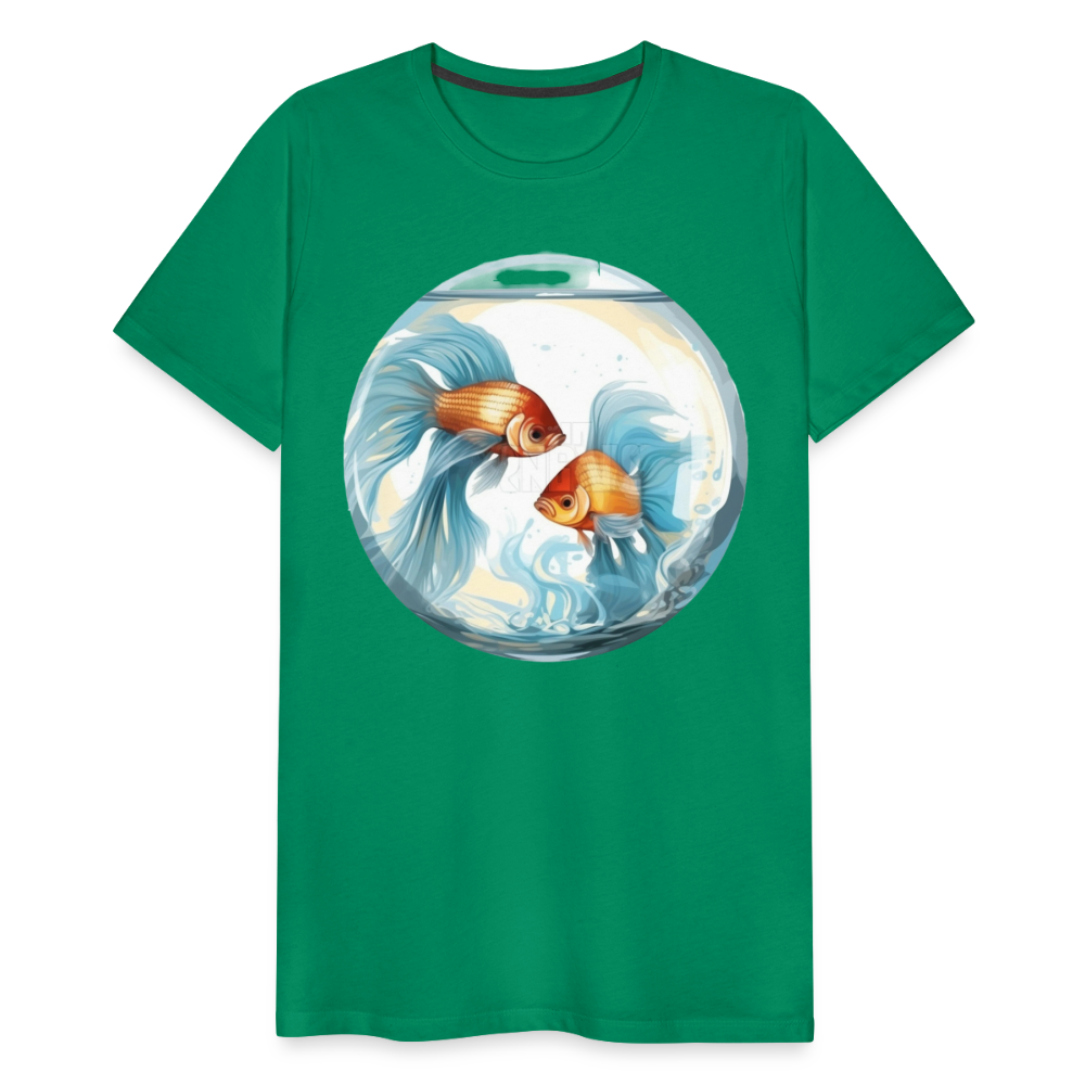 Men's Mythical Pisces Premium T-Shirt - kelly green