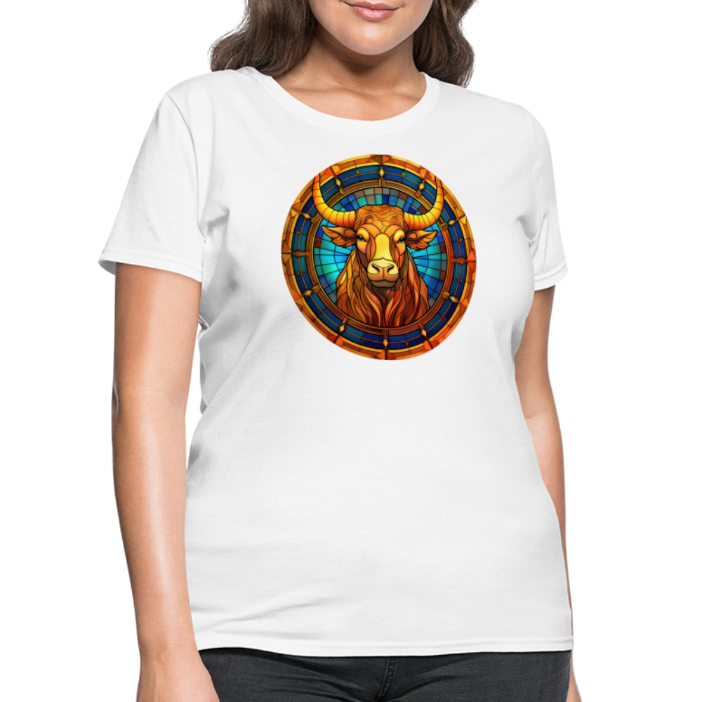 Women's Mosaic Taurus T-Shirt - white