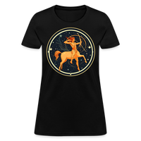 Thumbnail for Women's Mystic Sagittarius T-Shirt - black