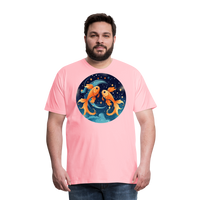 Thumbnail for Men's Magic Pisces Premium T-Shirt - pink