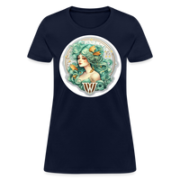 Thumbnail for Women's Symbol Virgo T-Shirt - navy