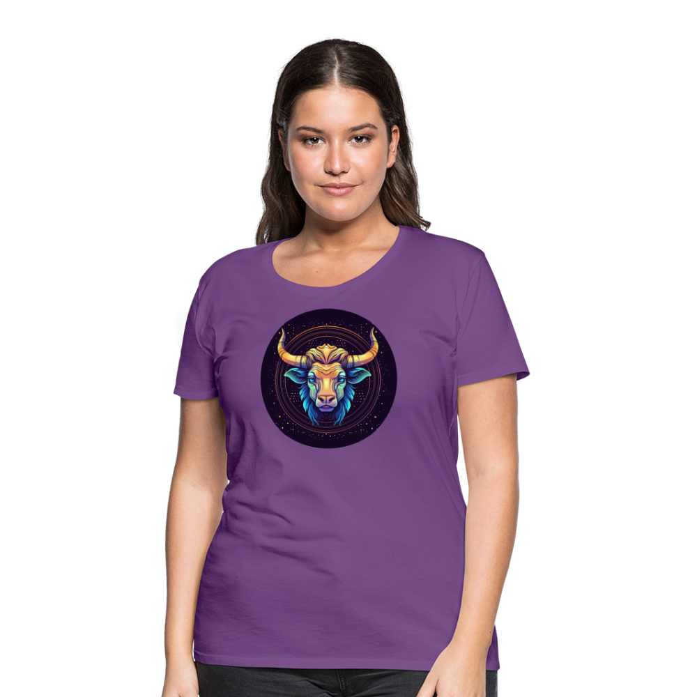 Women’s Magic Taurus Premium T-Shirt - purple