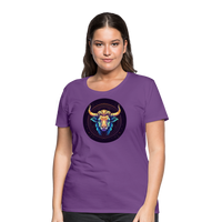 Thumbnail for Women’s Magic Taurus Premium T-Shirt - purple