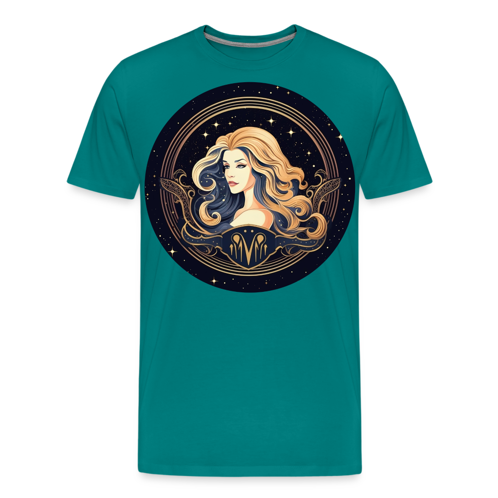 Men's Mystic Virgo Premium T-Shirt - teal