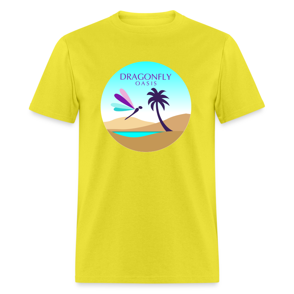 Men's Dragonfly 2nd Logo Classic T-Shirt - yellow