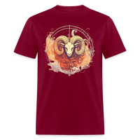 Thumbnail for Men's Mythical Aries Classic T-Shirt - burgundy