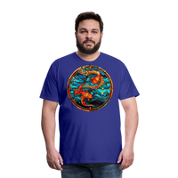 Thumbnail for Men's Mosaic Pisces Premium T-Shirt - royal blue