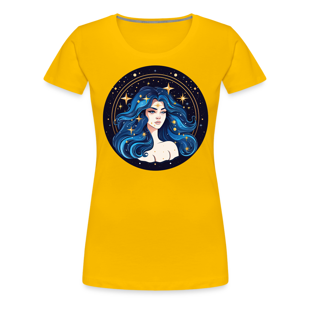 Women’s Magic Virgo Premium T-Shirt - sun yellow