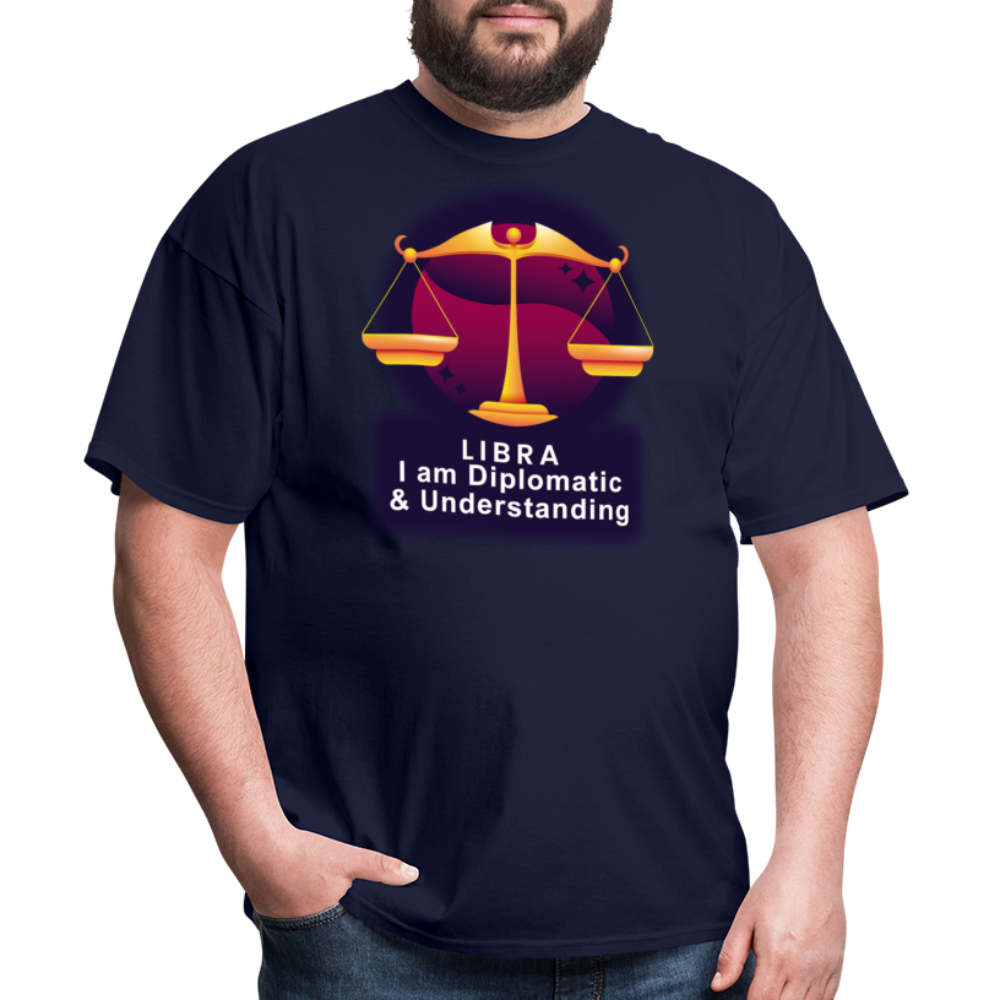 Men's Glow Libra Classic T-Shirt - navy