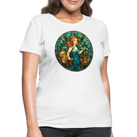 Thumbnail for Women's Mosaic Virgo T-Shirt - white