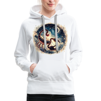 Thumbnail for Women’s Mythical Scorpio Premium Hoodie - white