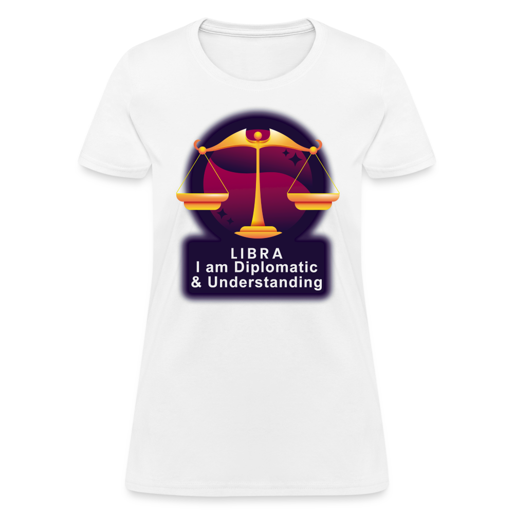 Women's Glow Libra T-Shirt - white