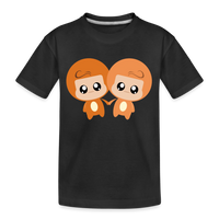 Thumbnail for Kid’s Bobbly Gemini Premium Organic T-Shirt - black