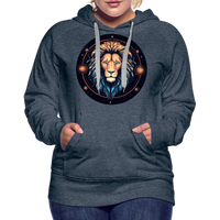 Thumbnail for Women’s Magic Leo Premium Hoodie - heather denim