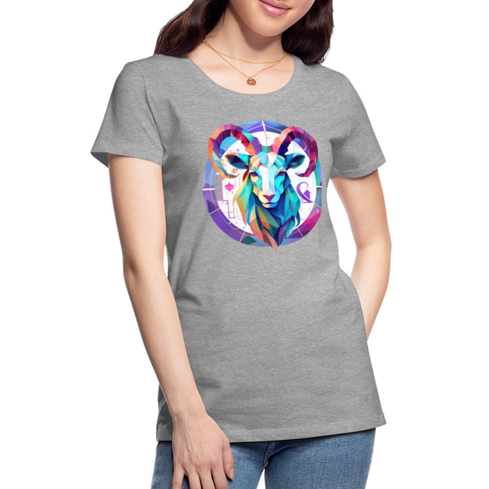 Women’s Mythical Aries Premium T-Shirt - heather gray