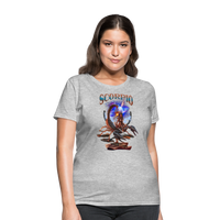 Thumbnail for Women's Astral Scorpio T-Shirt - heather gray