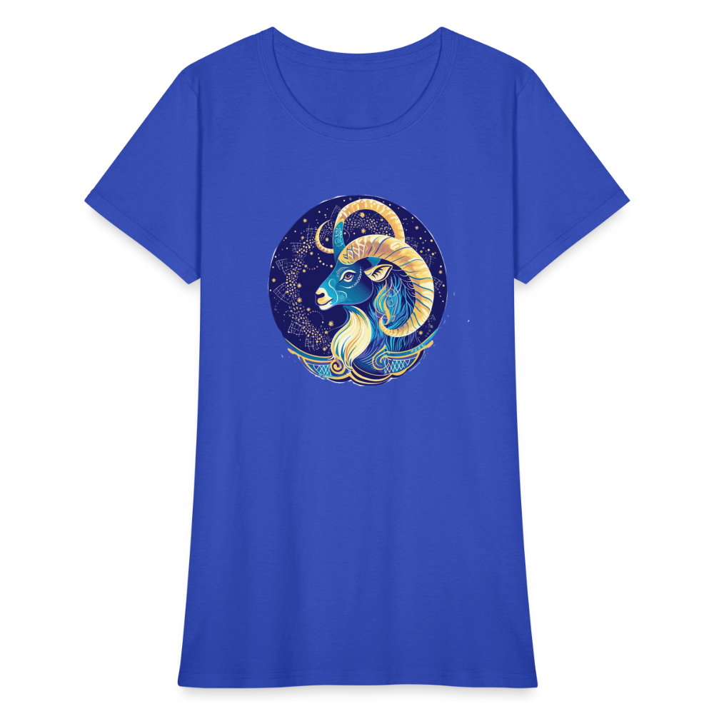 Women's Mythical Capricorn T-Shirt - royal blue