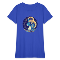 Thumbnail for Women's Mythical Capricorn T-Shirt - royal blue