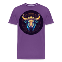 Thumbnail for Men's Magic Taurus Premium T-Shirt - purple