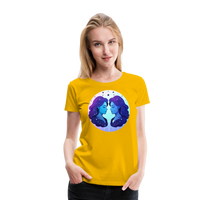 Thumbnail for Women’s Magic Gemini Premium T-Shirt - sun yellow