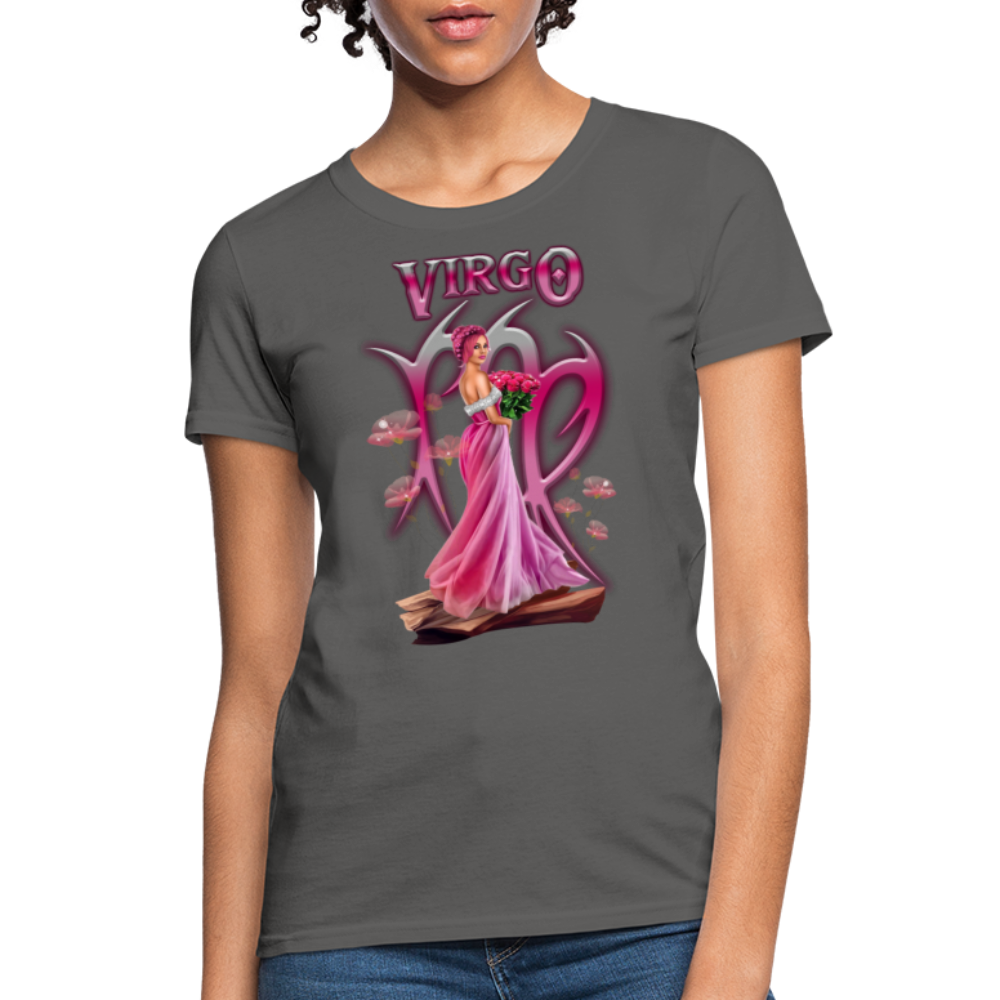 Astral Virgo Women's T-Shirt - charcoal