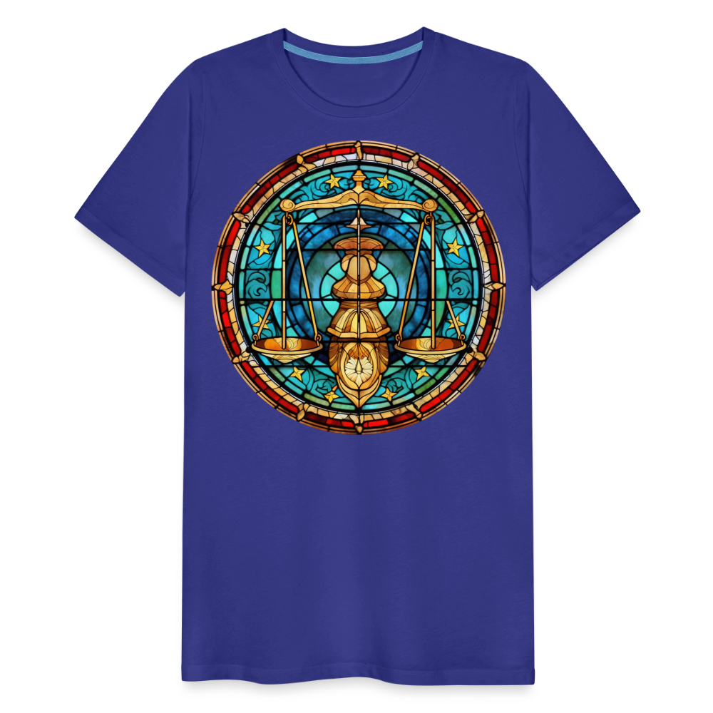 Men's Mosaic Libra Premium T-Shirt - royal blue