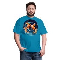 Thumbnail for Men's Magic Pisces Classic T-Shirt - turquoise