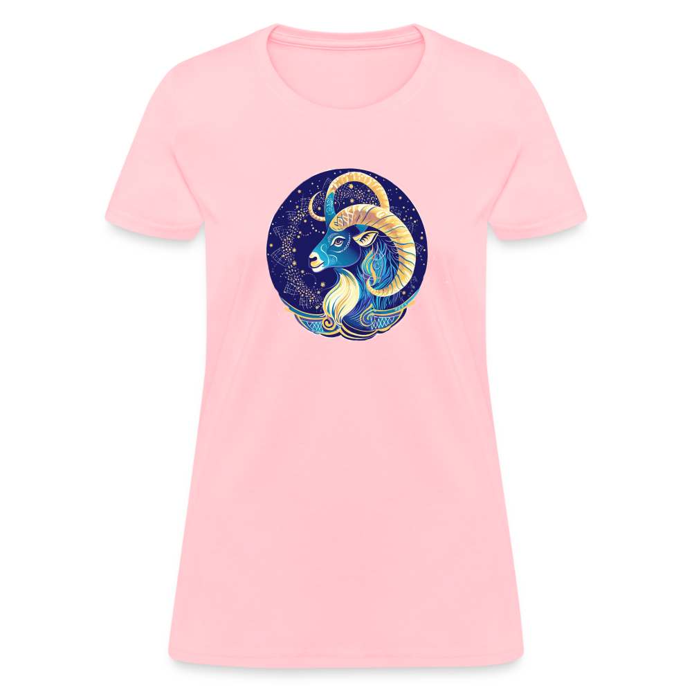 Women's Mythical Capricorn T-Shirt - pink