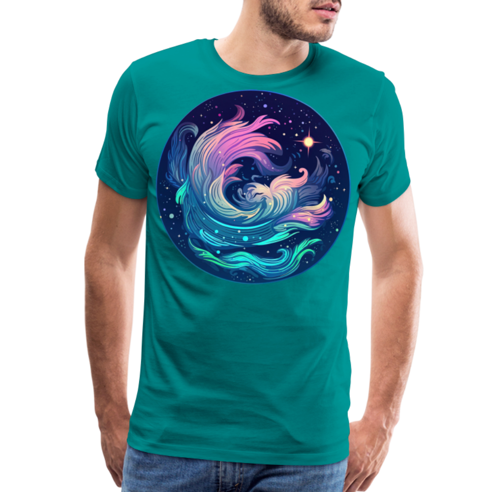 Men's Magic Aquarius Premium T-Shirt - teal