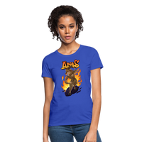 Thumbnail for Women's Aries Narihndrab T-Shirt - royal blue